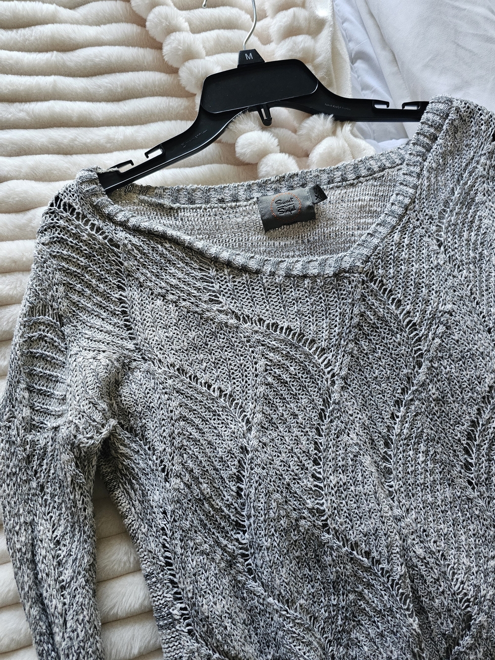 Gray Knit Women's Sweater - Size XS